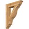 Ekena Millwork Funston Traditional Rough Sawn Bracket, Western Red Cedar, 6"W x 30"D x 38"H BKT06X30X38FST01RWR - alternate 1
